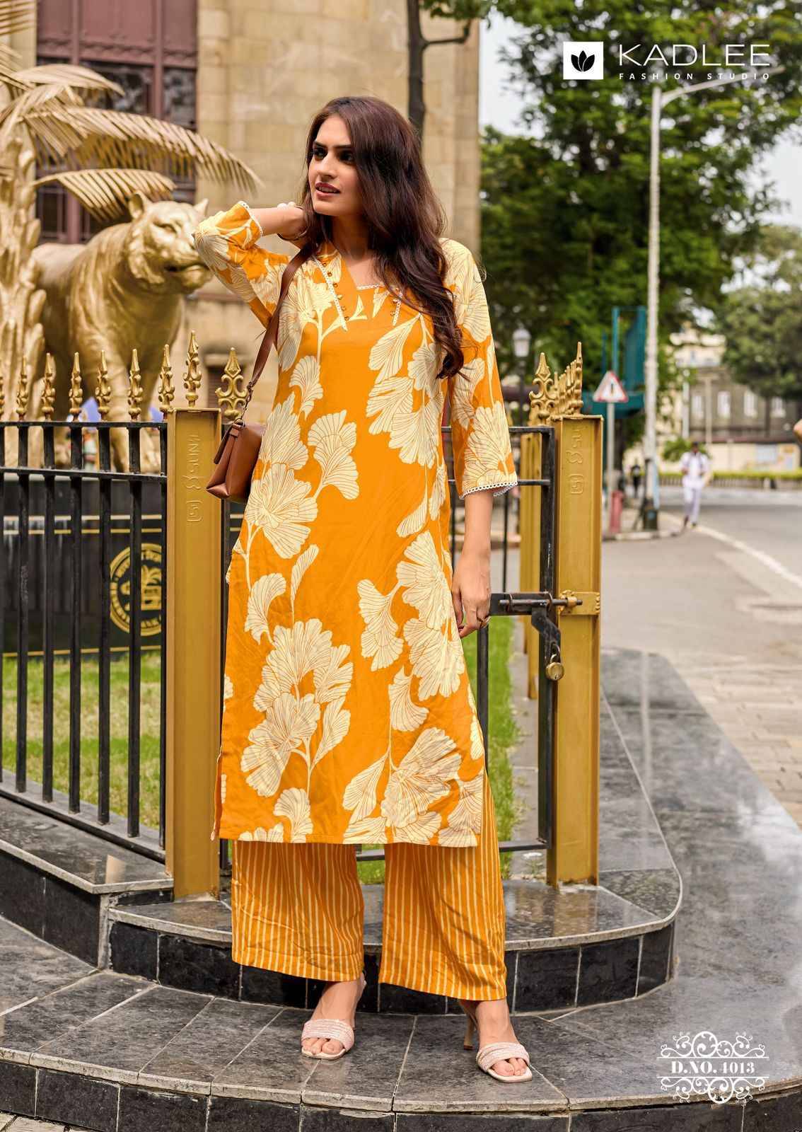 Rangoli Vol 3 By KADLEE 4013 To 4018 Series Designer Collection Cotton Co-ord Set At Wholesale Price